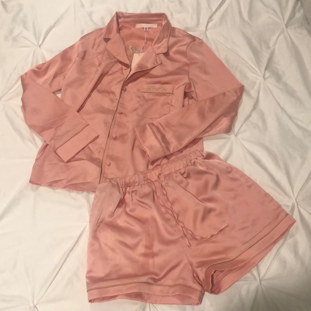 Barbie pj set with tags by misguided